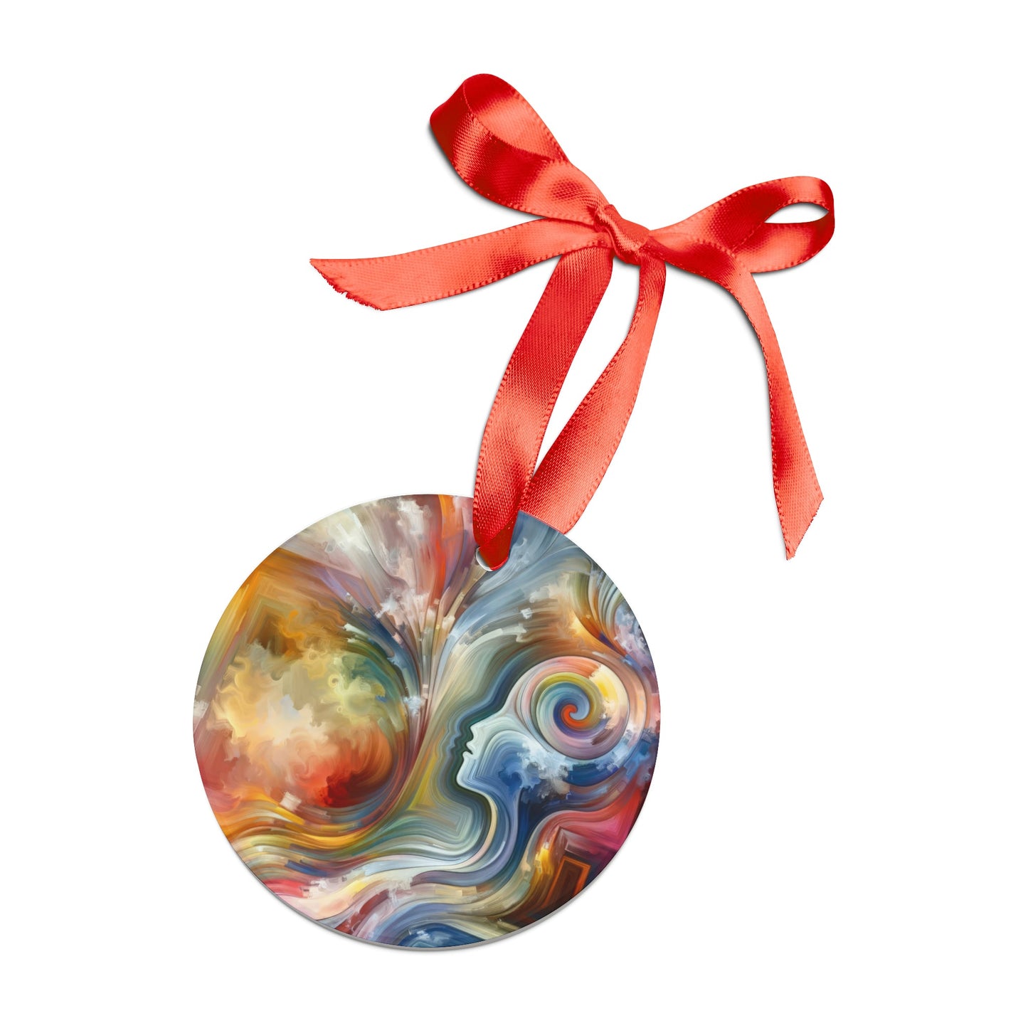 Empathy Binding Spirit Acrylic Ornament with Ribbon - ATUH.ART
