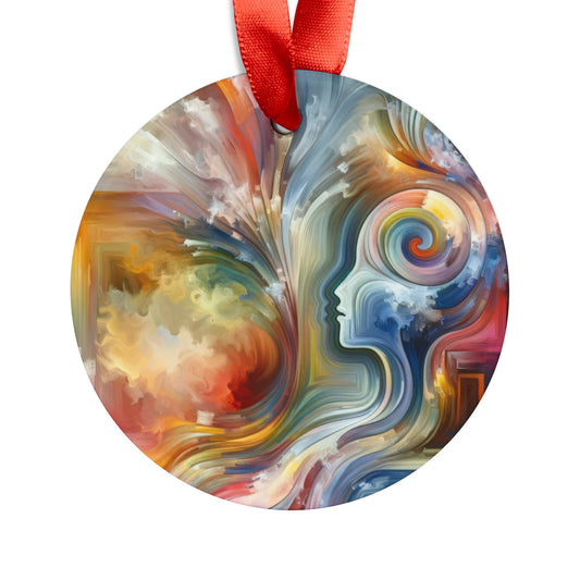Empathy Binding Spirit Acrylic Ornament with Ribbon - ATUH.ART