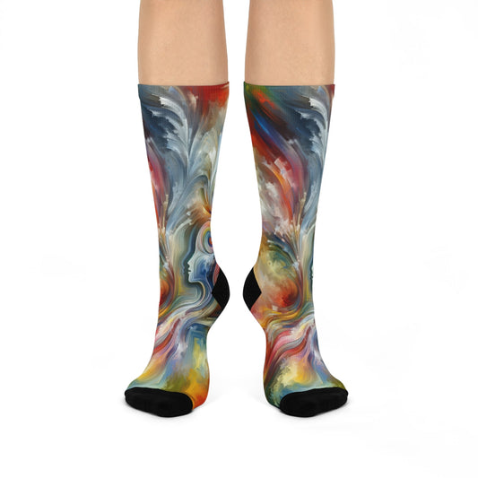 Empathy Binding Spirit Cushioned Crew Socks - ATUH.ART