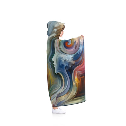 Empathy Binding Spirit Hooded Blanket - ATUH.ART