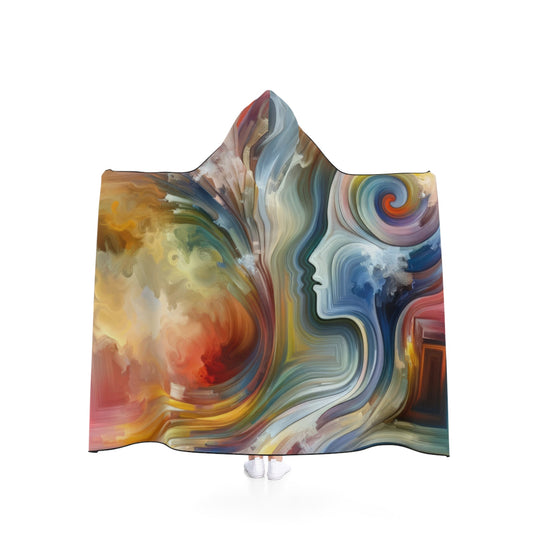 Empathy Binding Spirit Hooded Blanket - ATUH.ART