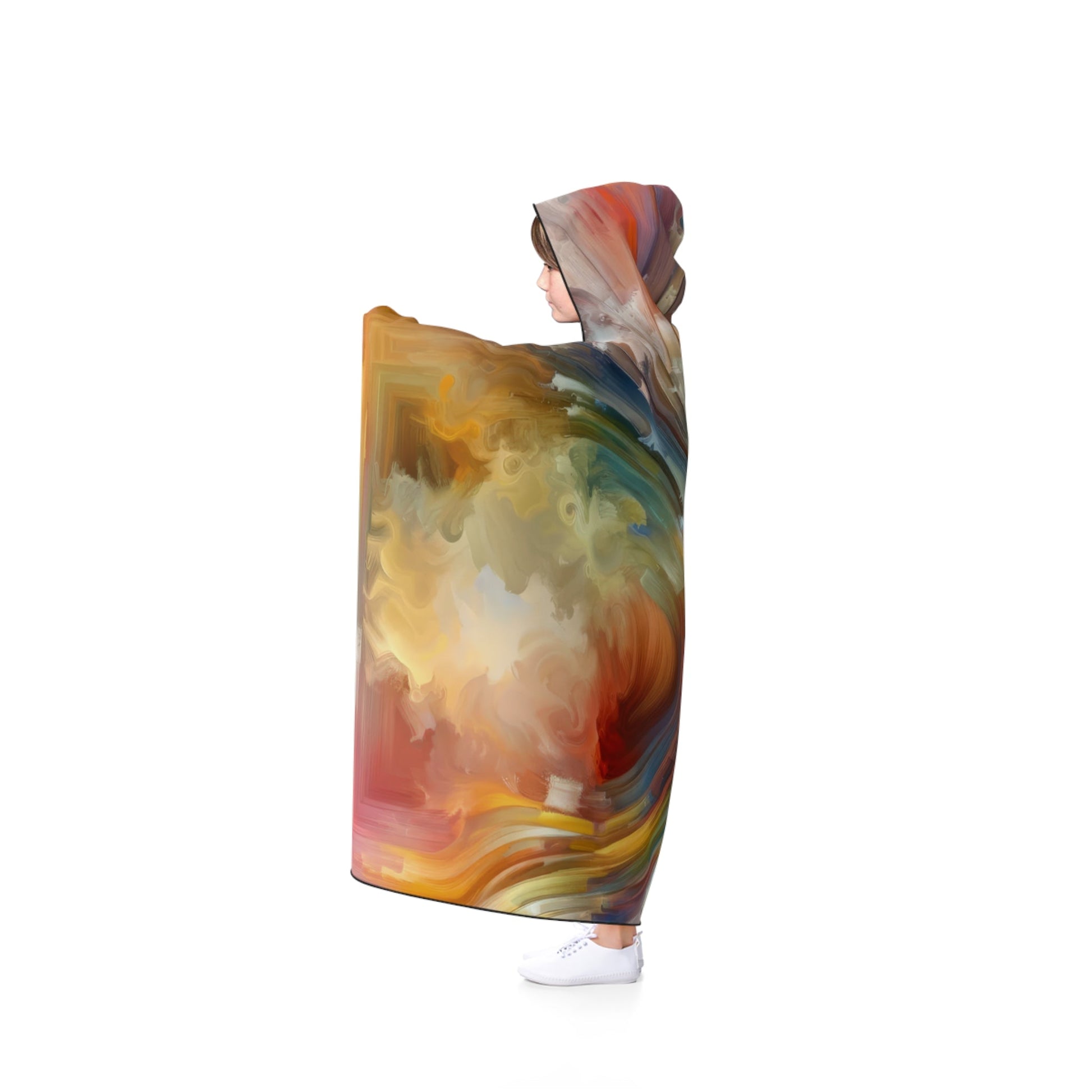 Empathy Binding Spirit Hooded Blanket - ATUH.ART