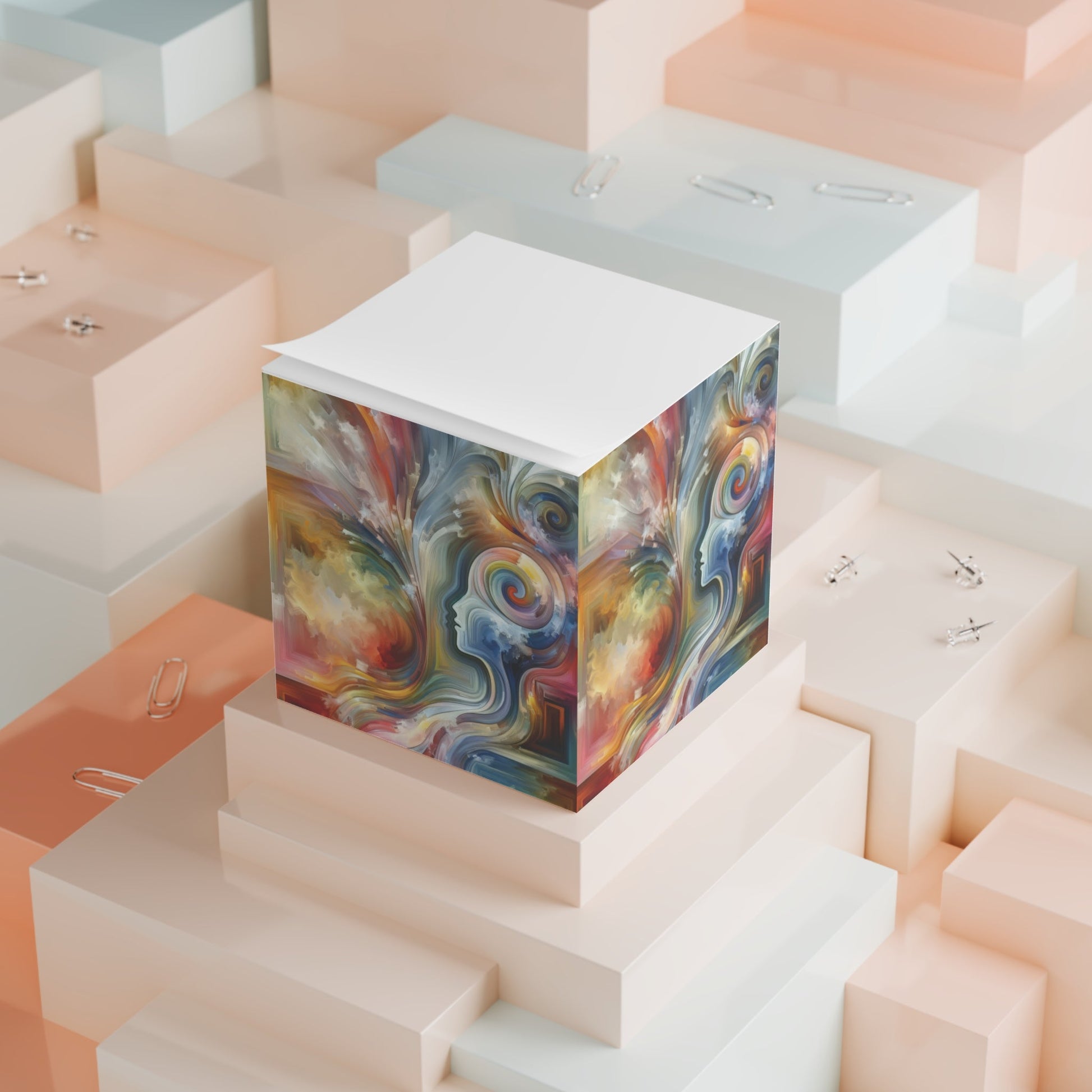 Empathy Binding Spirit Note Cube - ATUH.ART