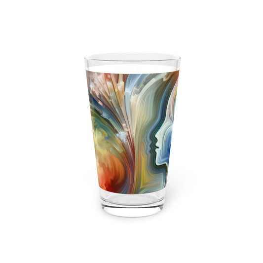 Empathy Binding Spirit Pint Glass, 16oz - ATUH.ART