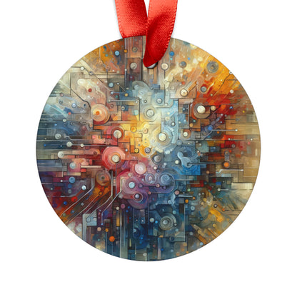 Empathy Scaffold Unity Acrylic Ornament with Ribbon - ATUH.ART
