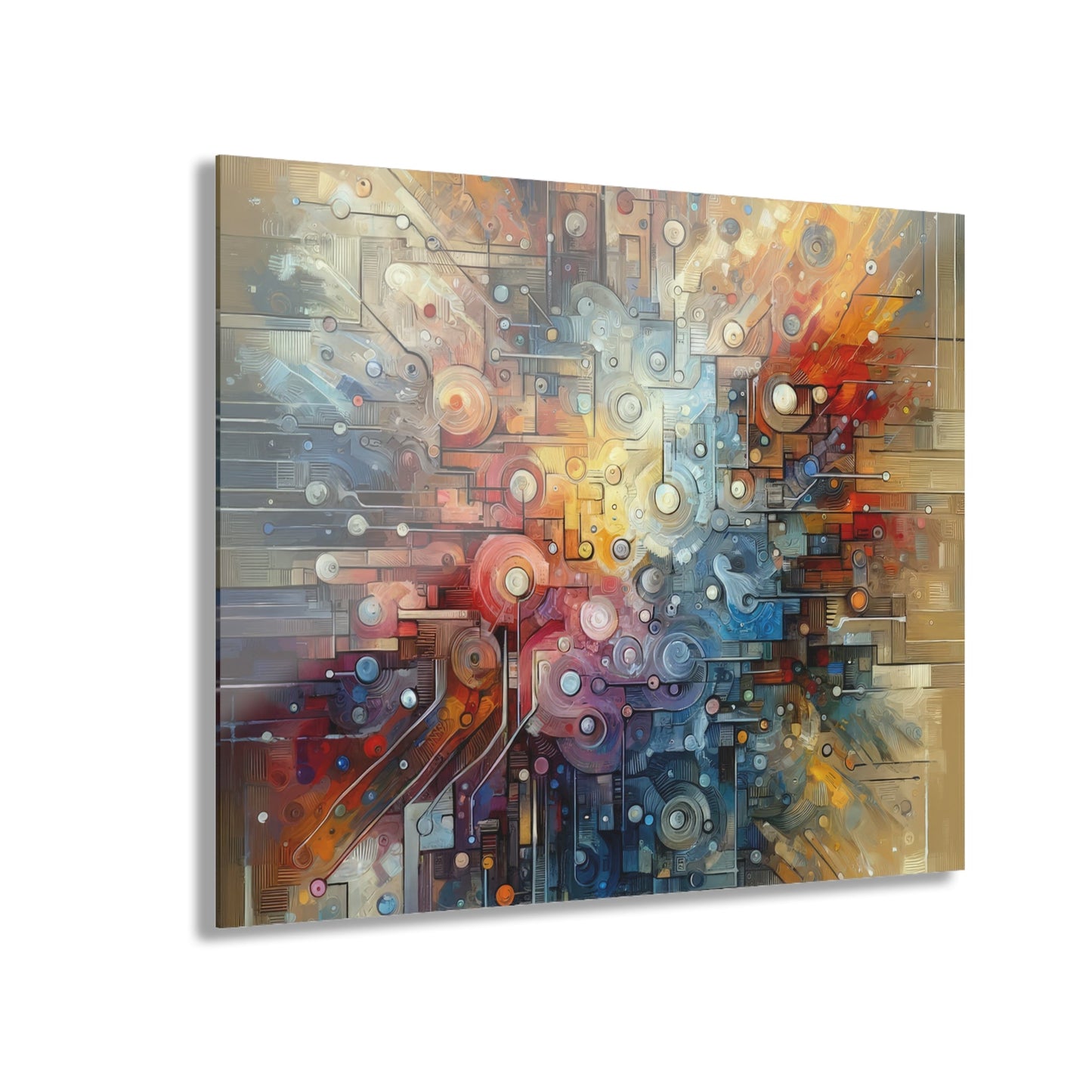 Empathy Scaffold Unity Acrylic Prints (French Cleat Hanging) - ATUH.ART