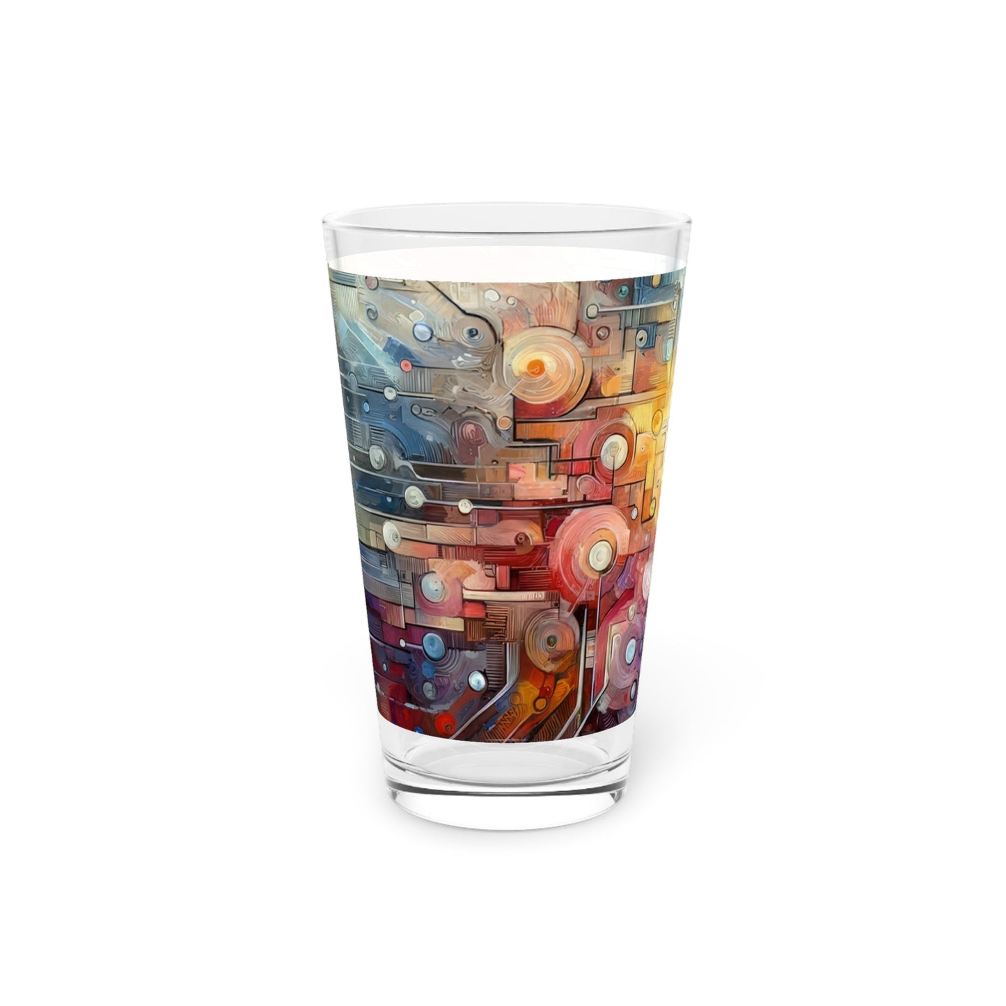 Empathy Scaffold Unity Pint Glass, 16oz - ATUH.ART