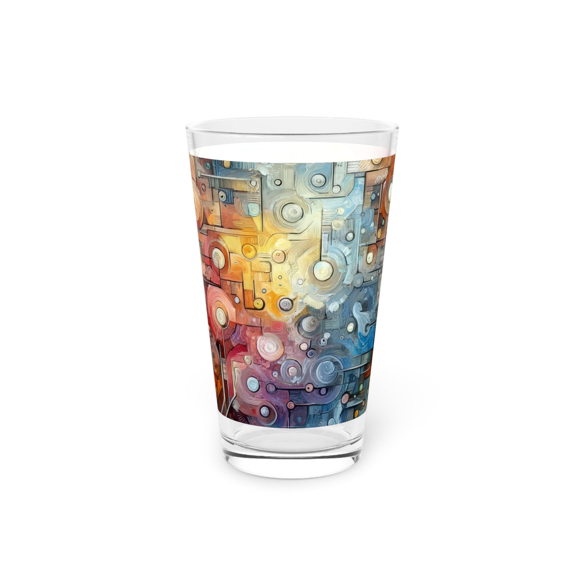 Empathy Scaffold Unity Pint Glass, 16oz - ATUH.ART