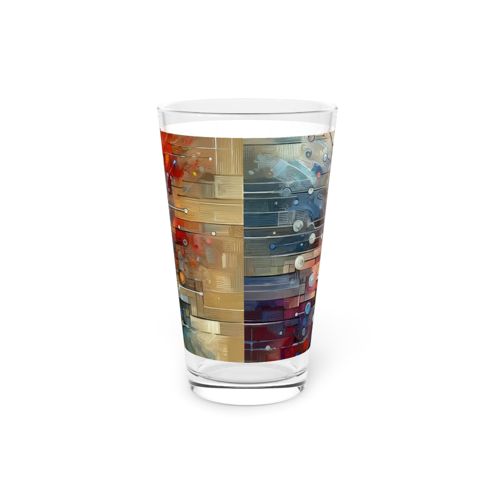 Empathy Scaffold Unity Pint Glass, 16oz - ATUH.ART