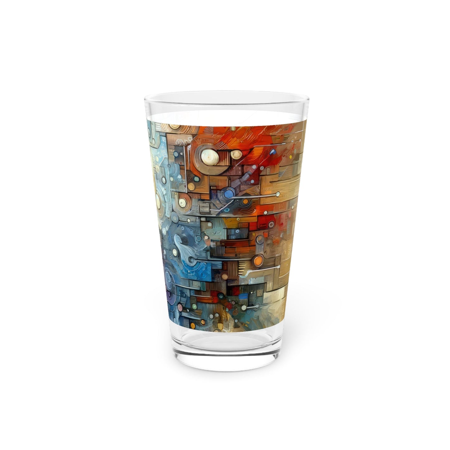 Empathy Scaffold Unity Pint Glass, 16oz - ATUH.ART