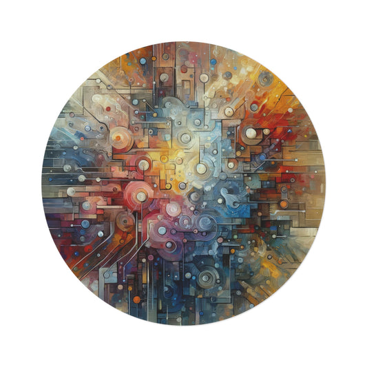 Empathy Scaffold Unity Round Rug - ATUH.ART