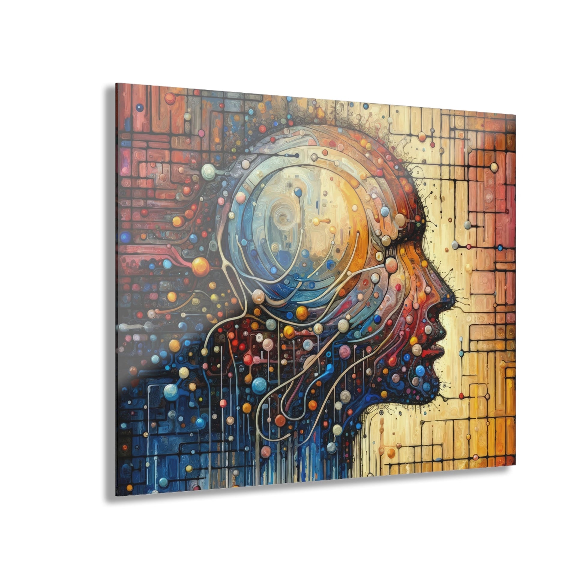 Empathy Unity Interaction Acrylic Prints (French Cleat Hanging) - ATUH.ART