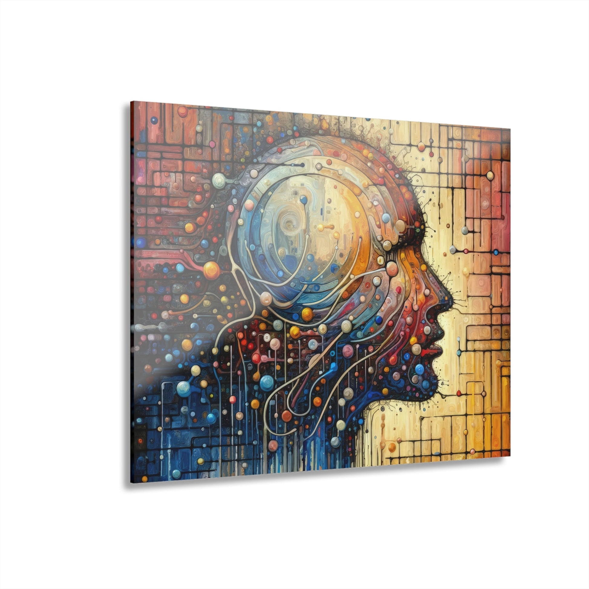 Empathy Unity Interaction Acrylic Prints (French Cleat Hanging) - ATUH.ART
