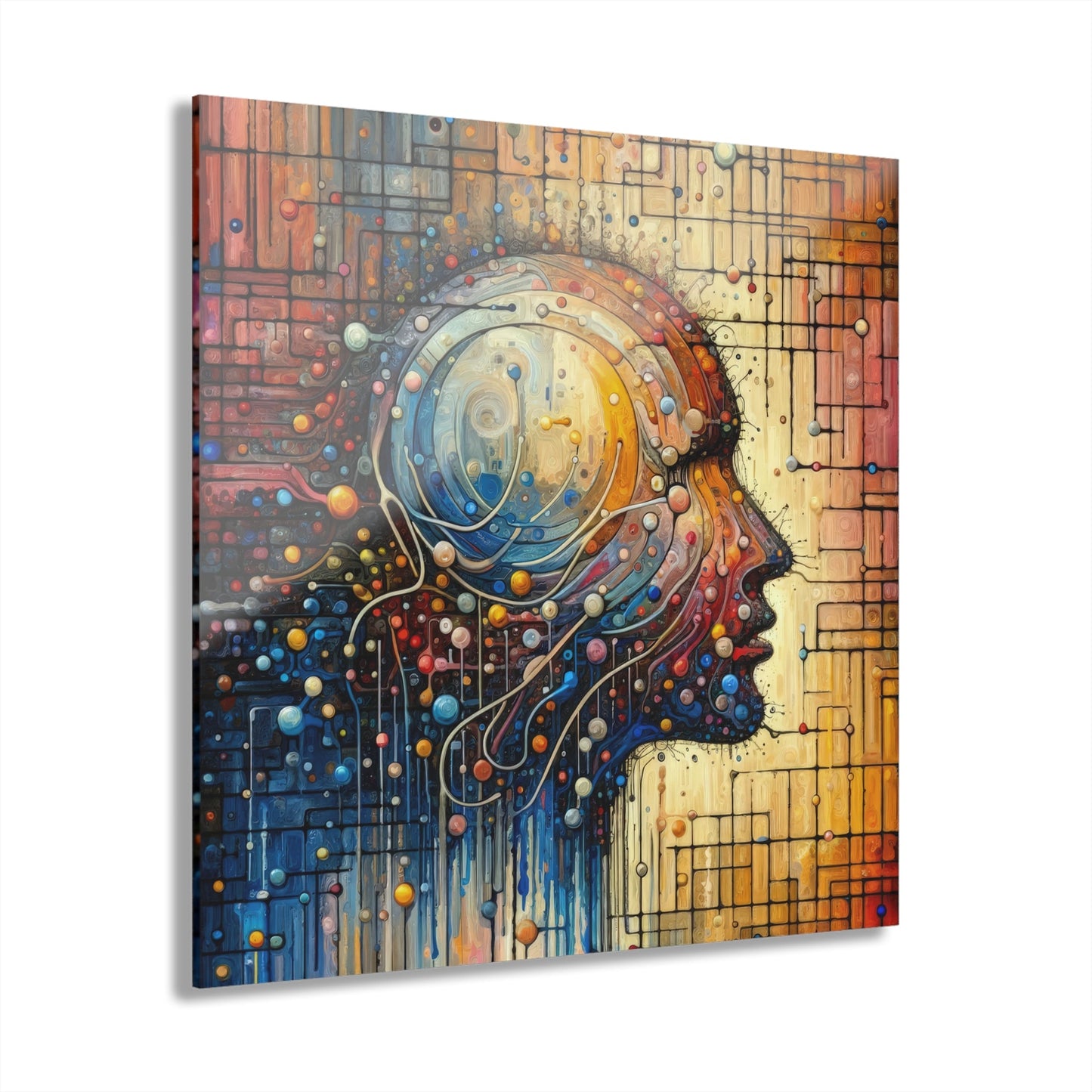 Empathy Unity Interaction Acrylic Prints (French Cleat Hanging) - ATUH.ART