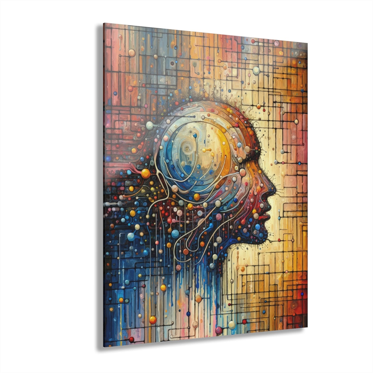 Empathy Unity Interaction Acrylic Prints (French Cleat Hanging) - ATUH.ART