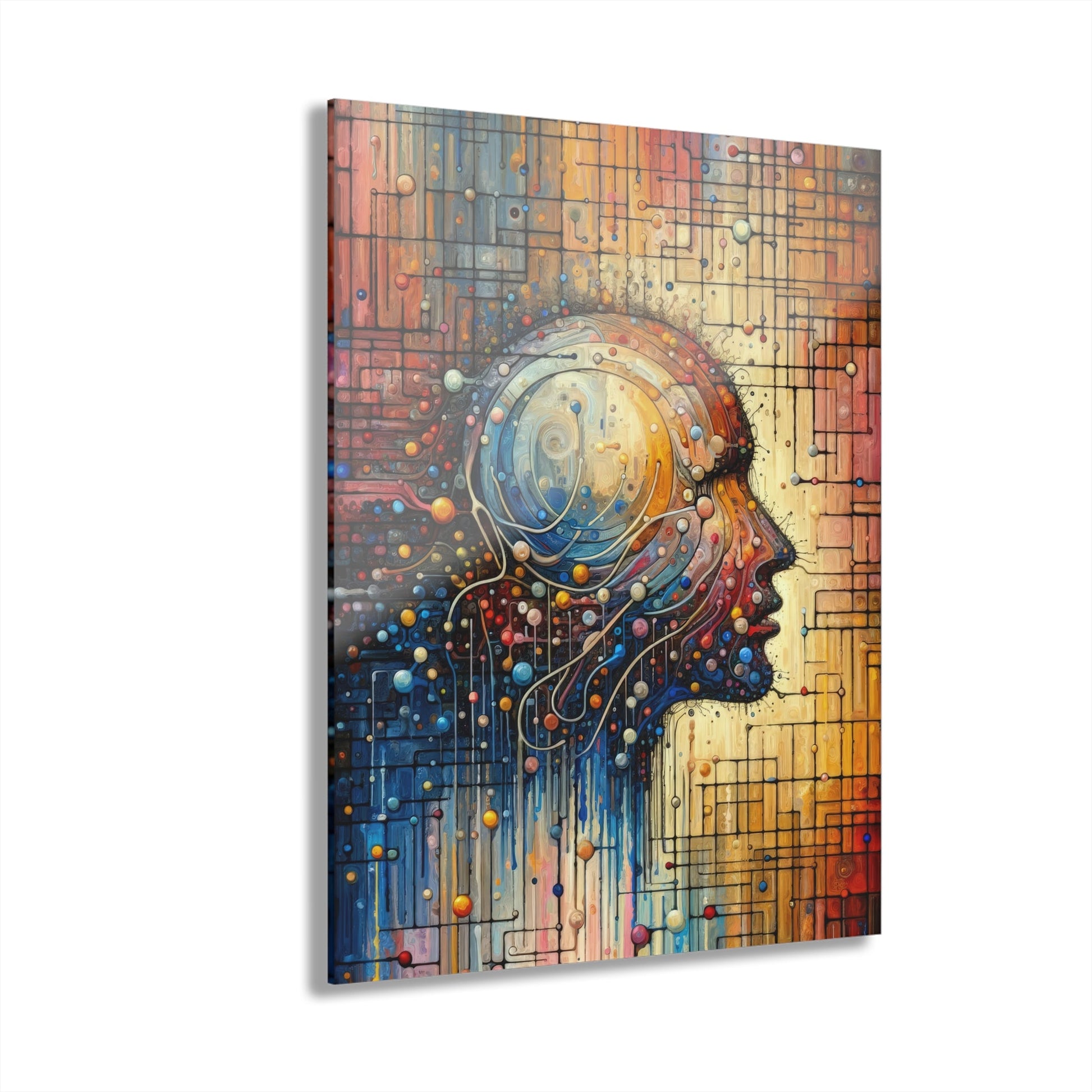 Empathy Unity Interaction Acrylic Prints (French Cleat Hanging) - ATUH.ART
