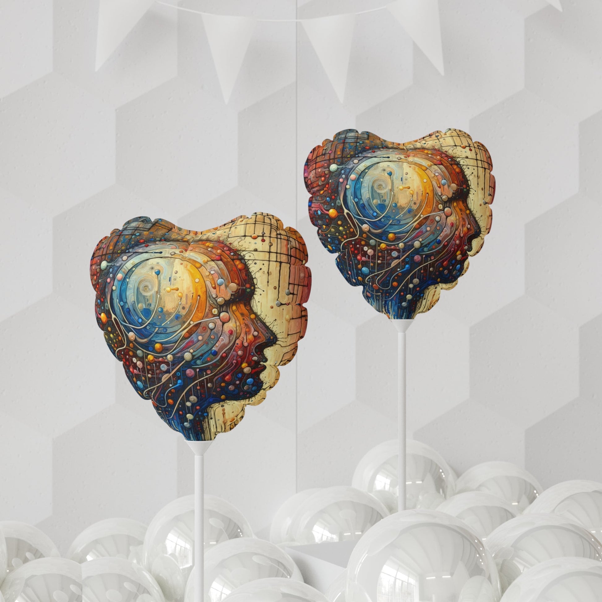 Empathy Unity Interaction Balloon (Round and Heart-shaped), 11" - ATUH.ART