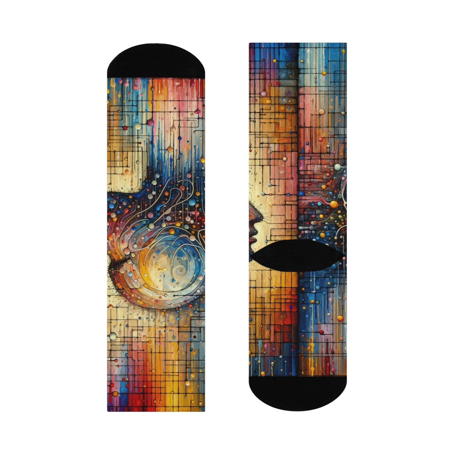 Empathy Unity Interaction Cushioned Crew Socks - ATUH.ART