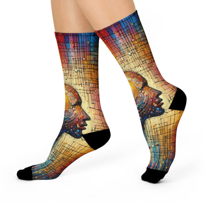 Empathy Unity Interaction Cushioned Crew Socks - ATUH.ART