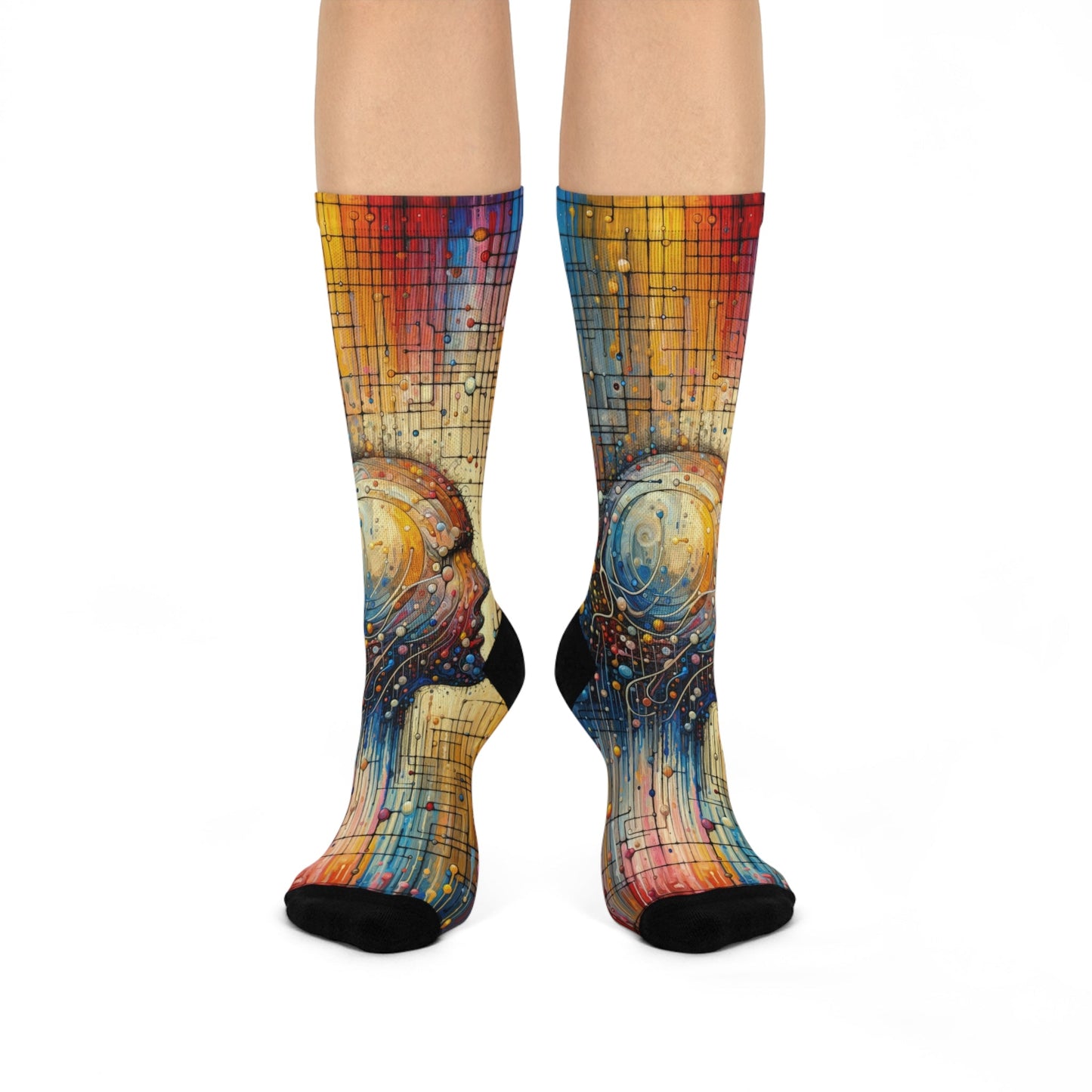 Empathy Unity Interaction Cushioned Crew Socks - ATUH.ART