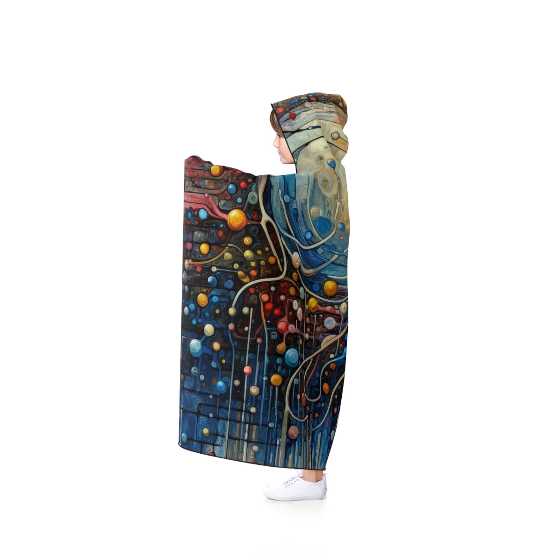 Empathy Unity Interaction Hooded Blanket - ATUH.ART