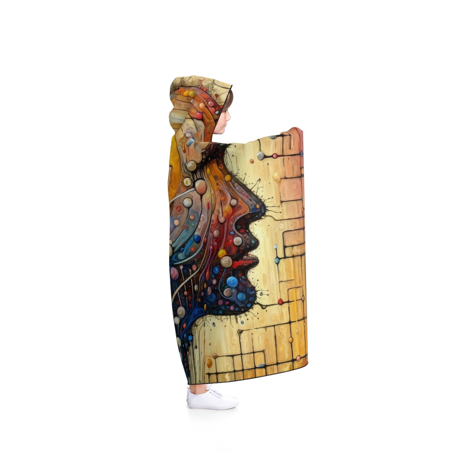 Empathy Unity Interaction Hooded Blanket - ATUH.ART