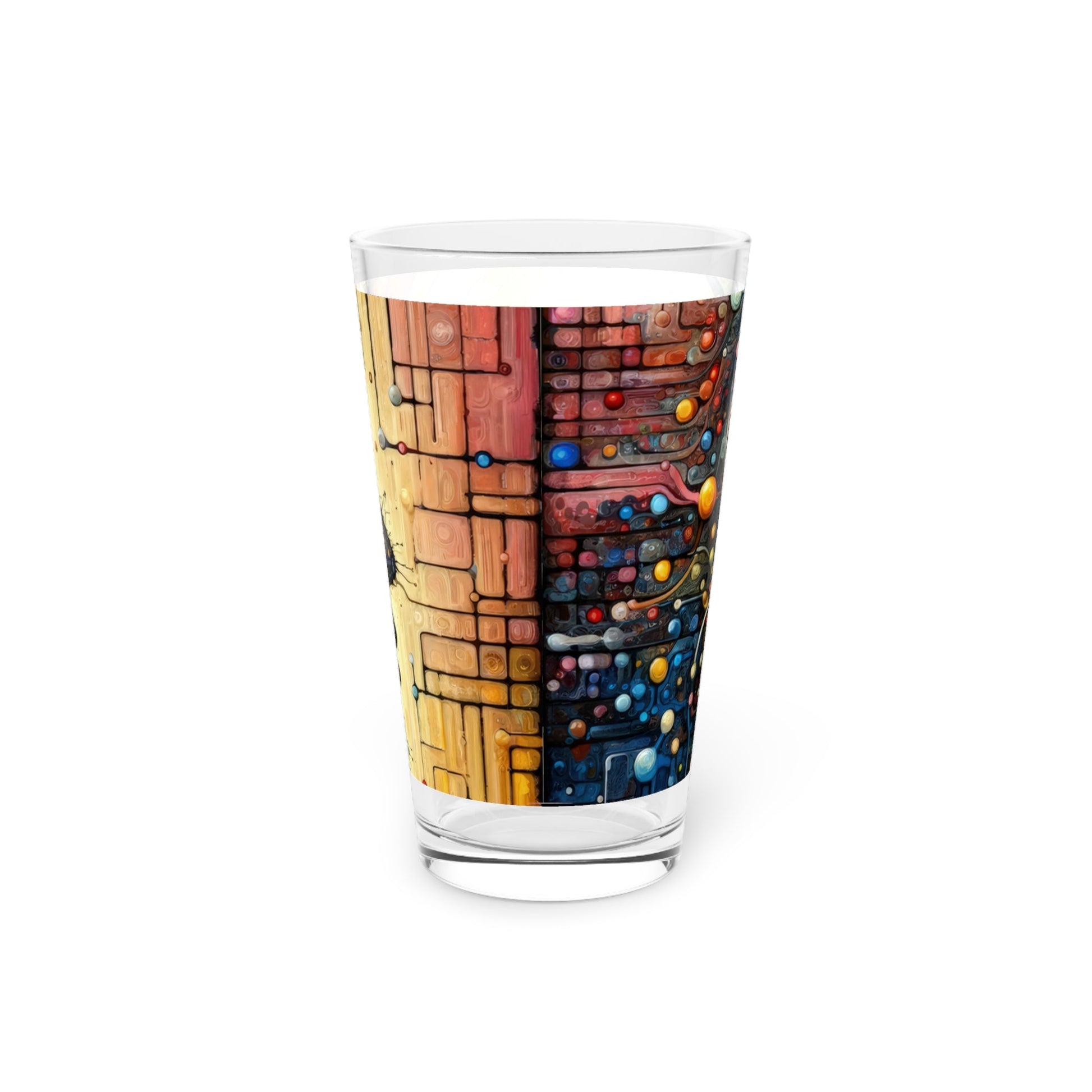 Empathy Unity Interaction Pint Glass, 16oz - ATUH.ART