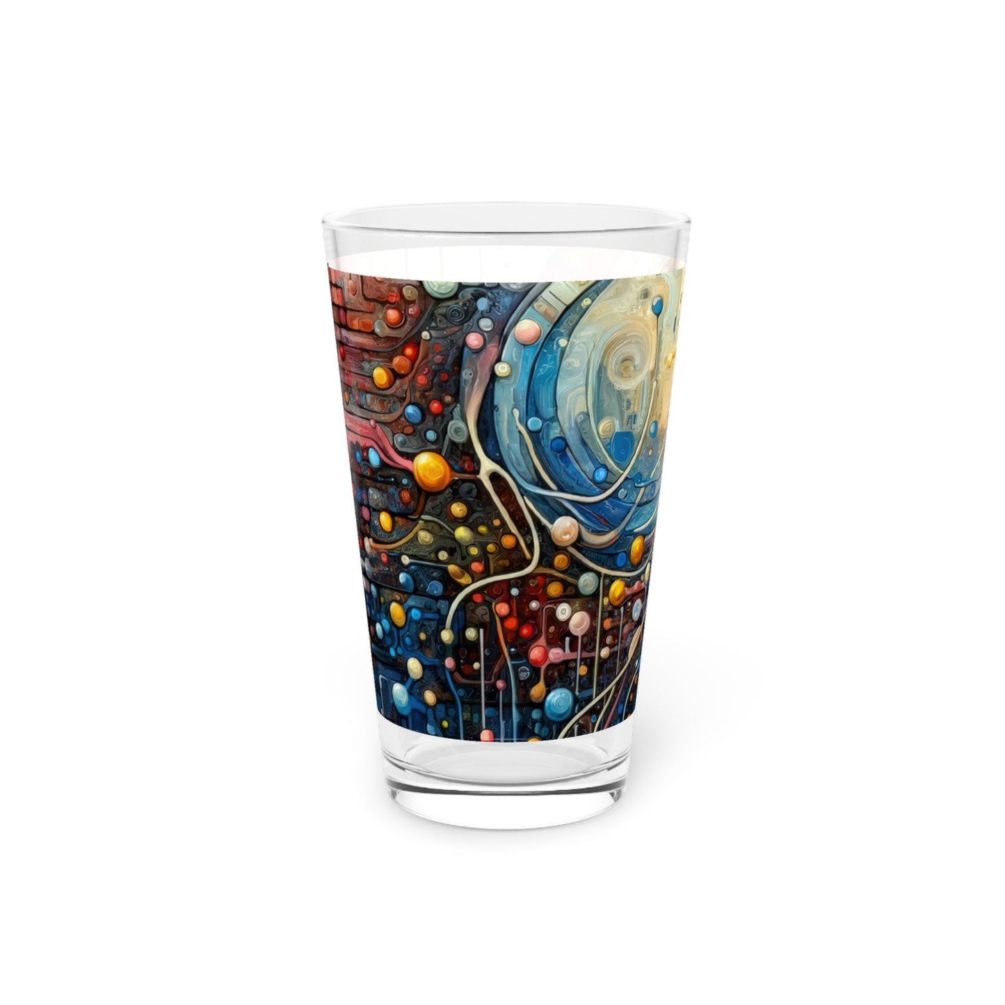 Empathy Unity Interaction Pint Glass, 16oz - ATUH.ART