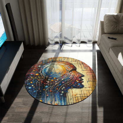 Empathy Unity Interaction Round Rug - ATUH.ART