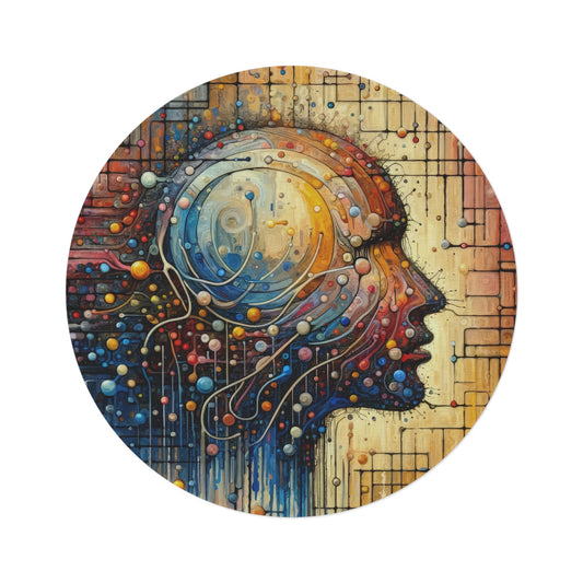 Empathy Unity Interaction Round Rug - ATUH.ART