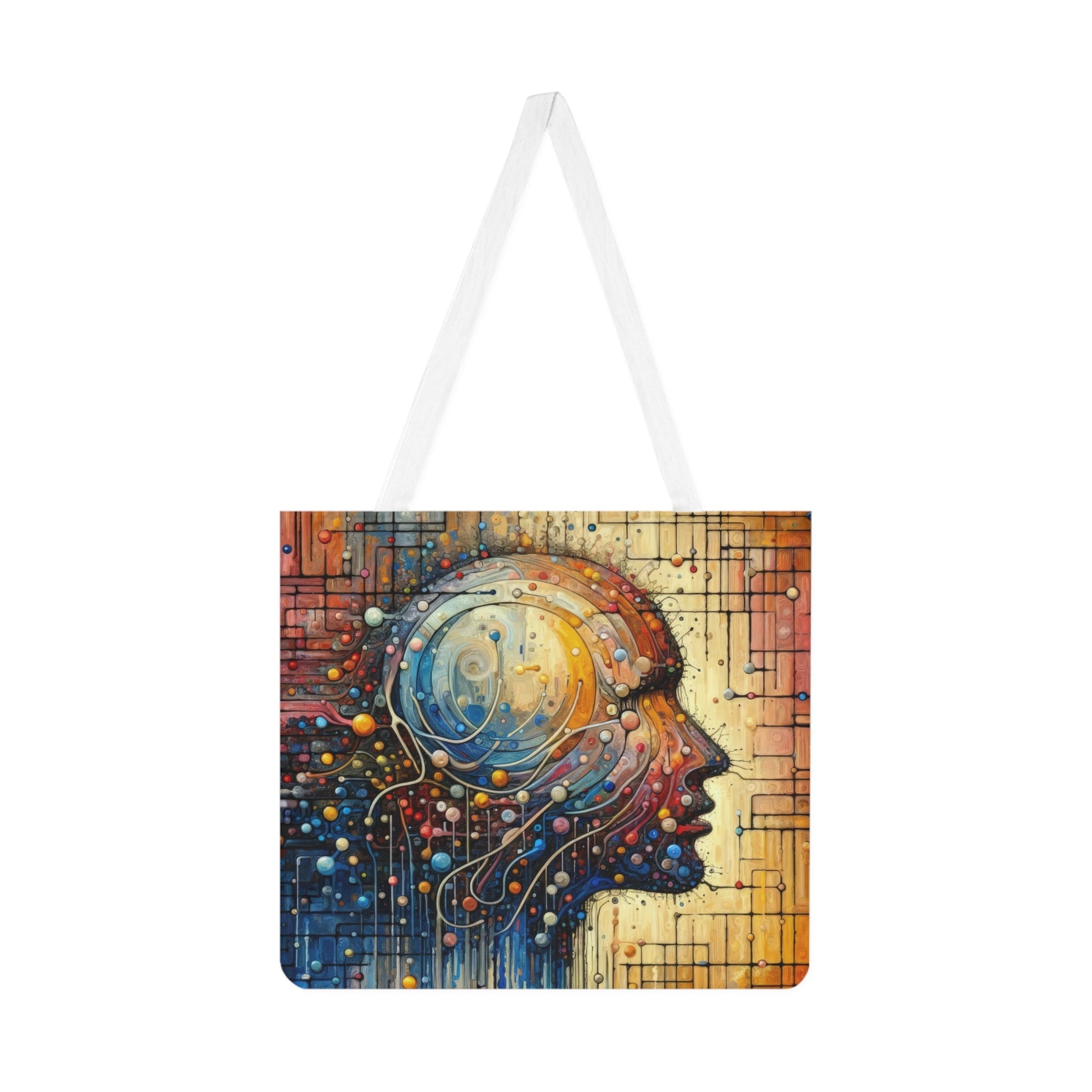 Empathy Unity Interaction Shoulder Tote Bag (AOP) - ATUH.ART