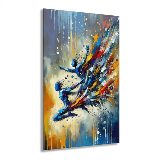 Empowering Mastery Cascade Acrylic Prints (French Cleat Hanging) - ATUH.ART
