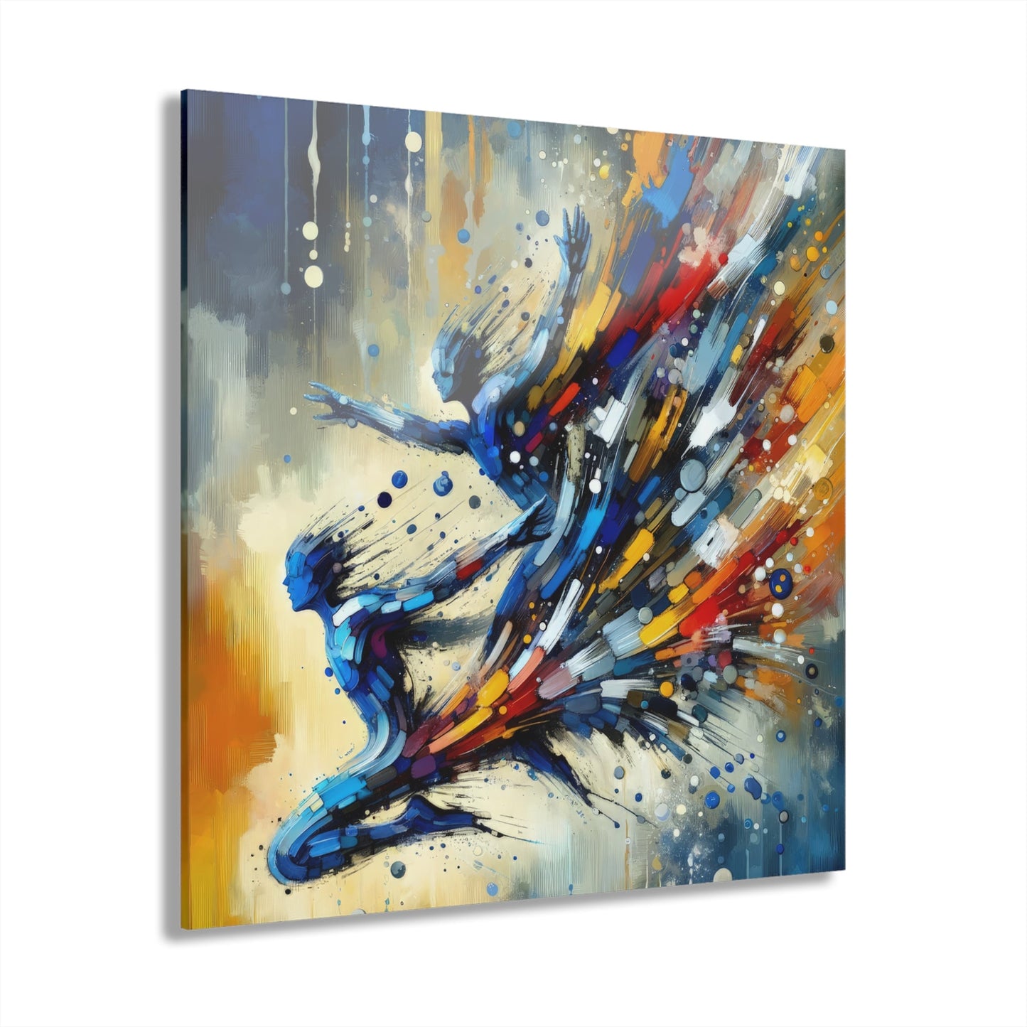 Empowering Mastery Cascade Acrylic Prints (French Cleat Hanging) - ATUH.ART