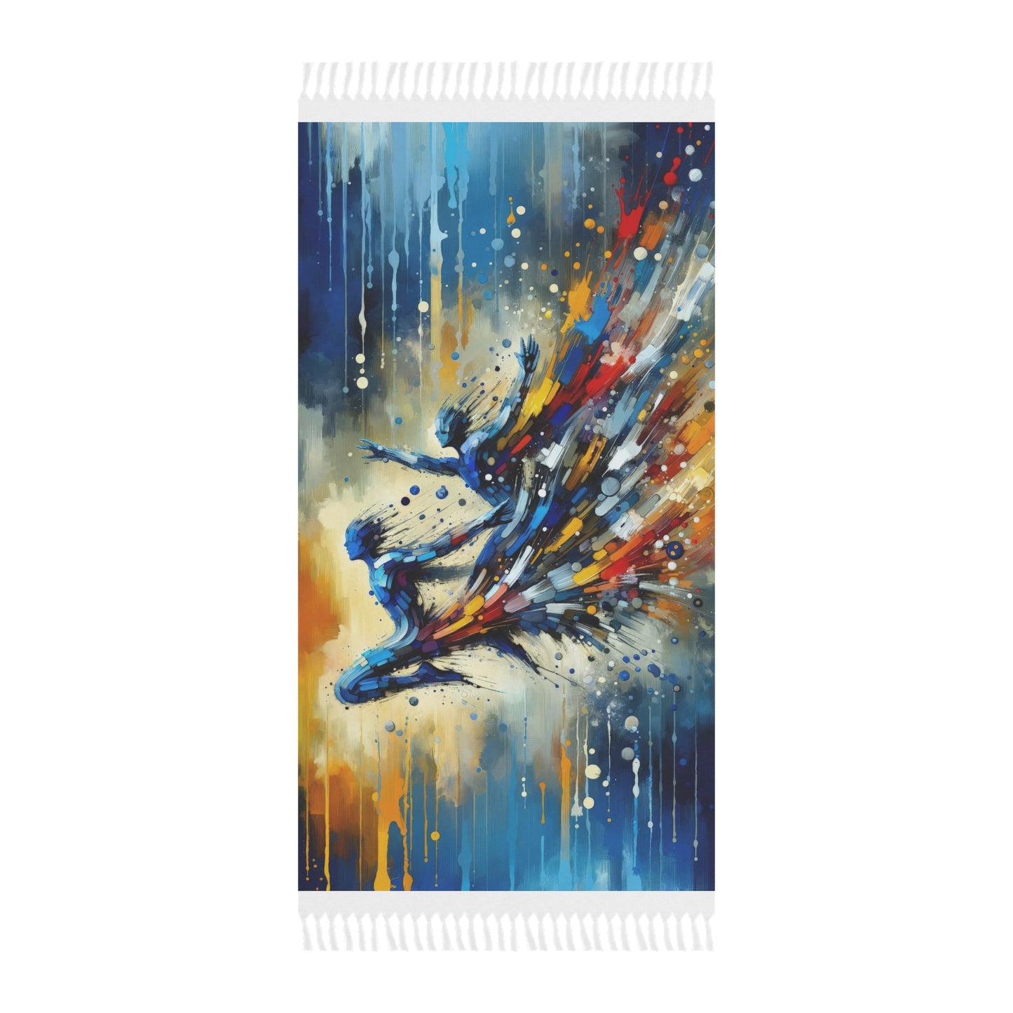 Empowering Mastery Cascade Boho Beach Cloth - ATUH.ART
