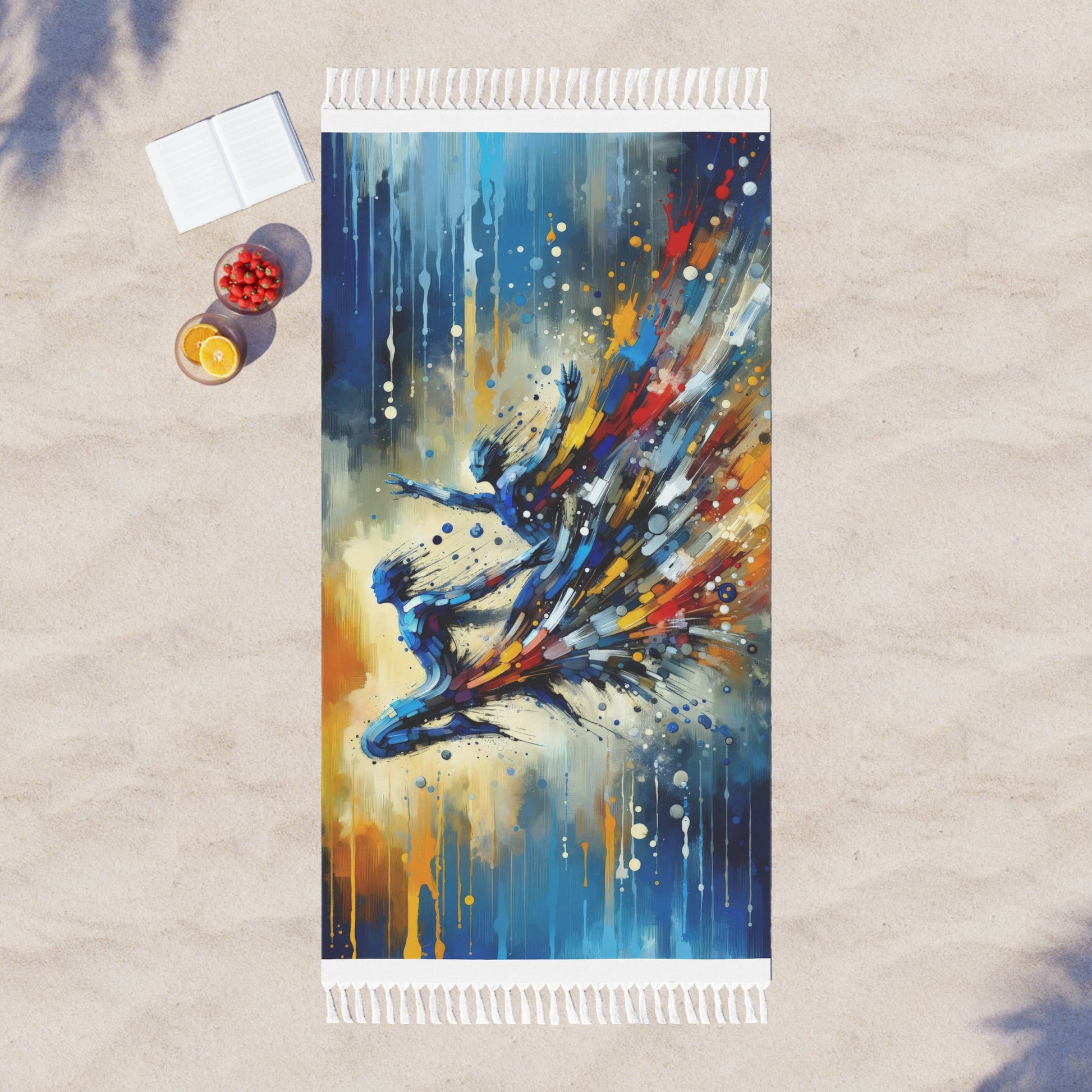 Empowering Mastery Cascade Boho Beach Cloth - ATUH.ART
