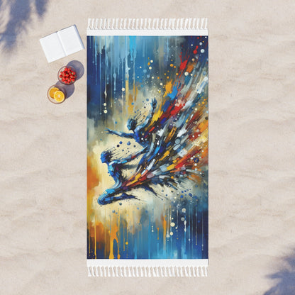 Empowering Mastery Cascade Boho Beach Cloth - ATUH.ART
