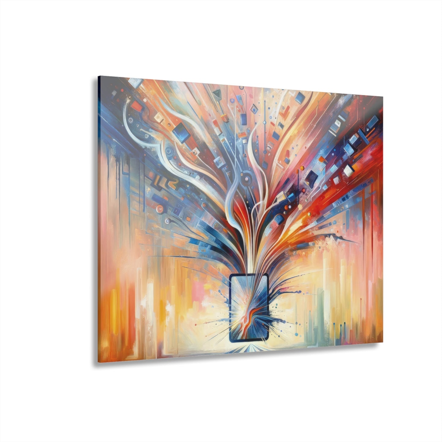 Empowerment Through Technology Acrylic Prints (French Cleat Hanging) - ATUH.ART