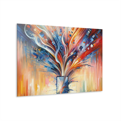 Empowerment Through Technology Acrylic Prints (French Cleat Hanging) - ATUH.ART