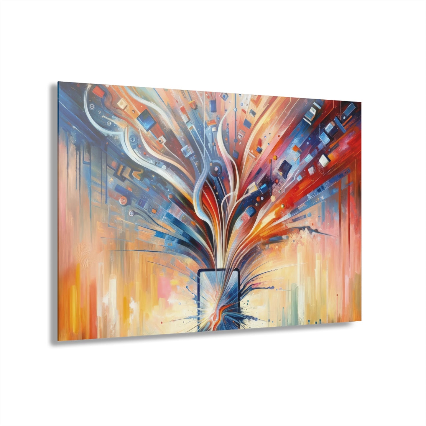 Empowerment Through Technology Acrylic Prints (French Cleat Hanging) - ATUH.ART
