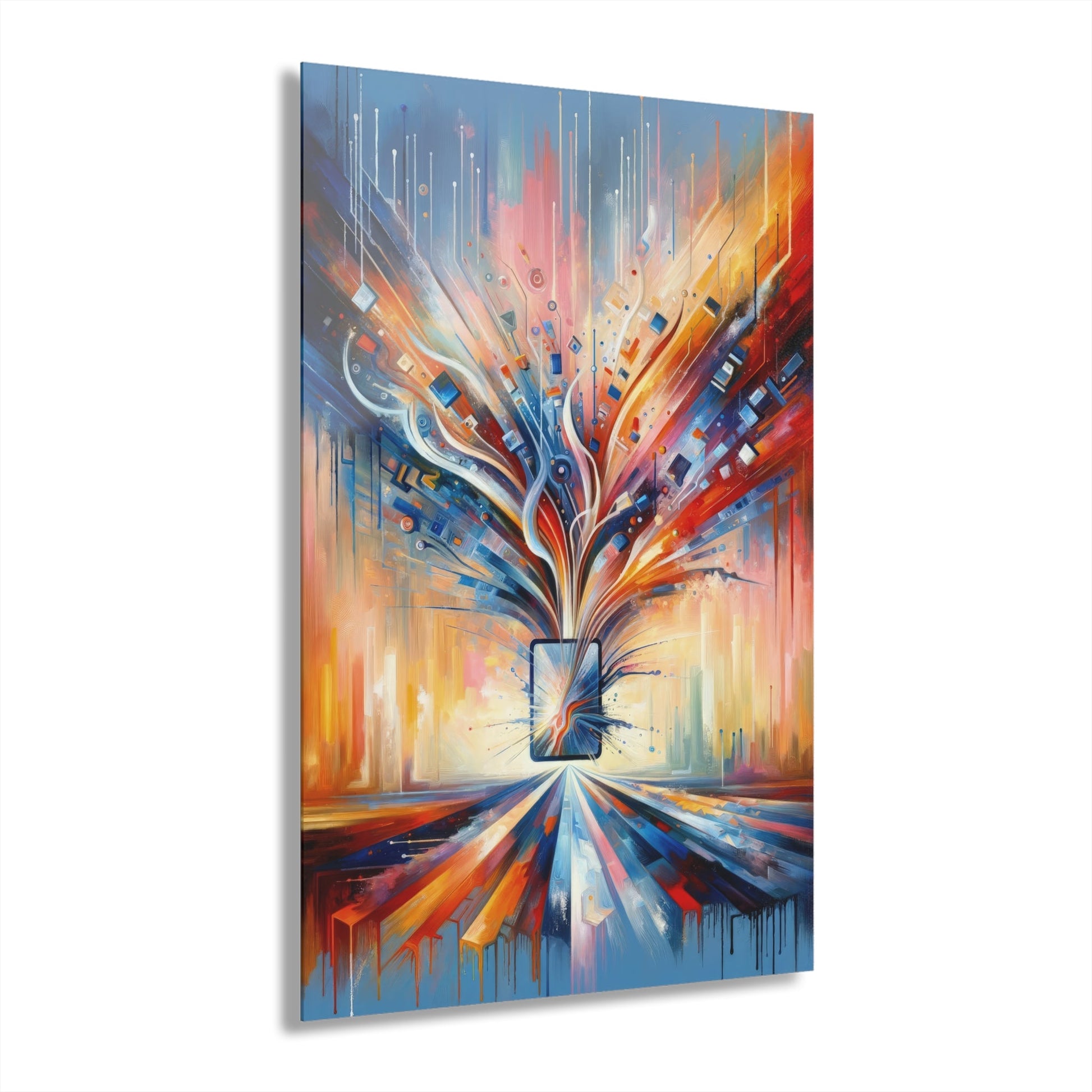 Empowerment Through Technology Acrylic Prints (French Cleat Hanging) - ATUH.ART