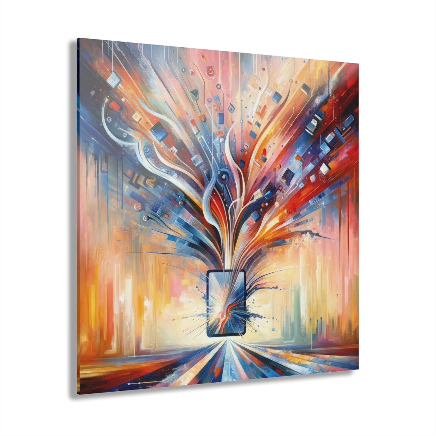 Empowerment Through Technology Acrylic Prints (French Cleat Hanging) - ATUH.ART