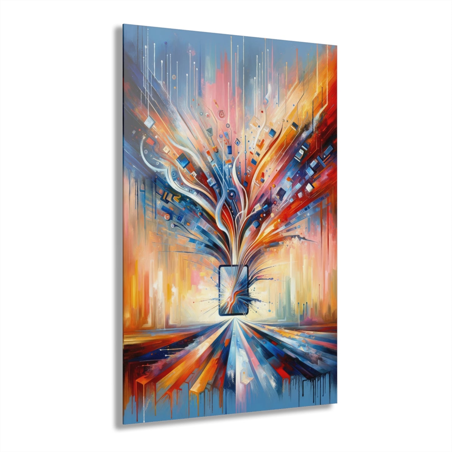 Empowerment Through Technology Acrylic Prints (French Cleat Hanging) - ATUH.ART