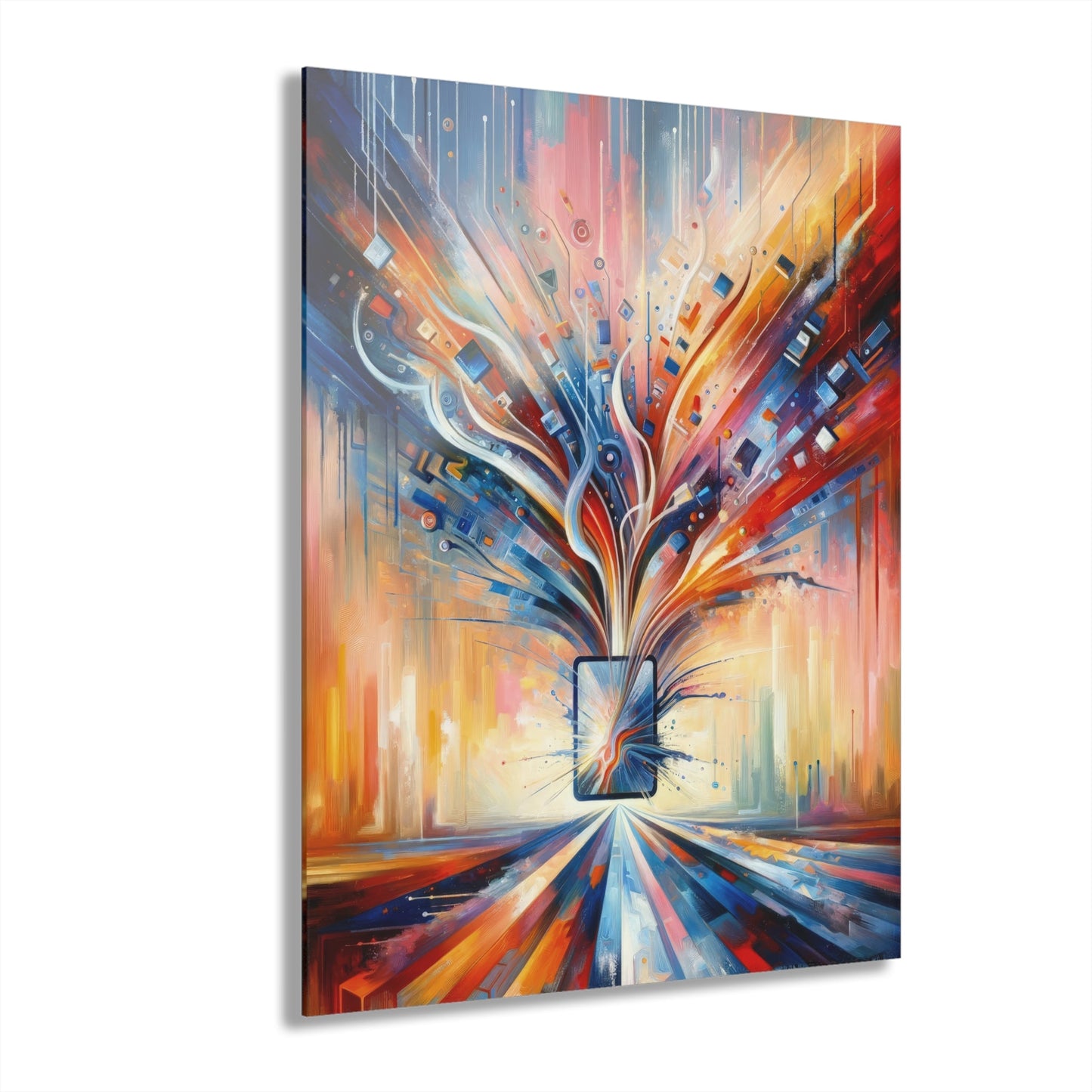 Empowerment Through Technology Acrylic Prints (French Cleat Hanging) - ATUH.ART