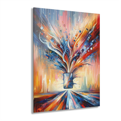 Empowerment Through Technology Acrylic Prints (French Cleat Hanging) - ATUH.ART