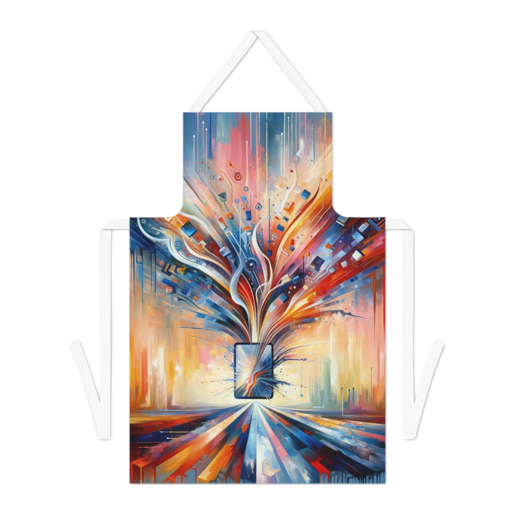 Empowerment Through Technology Adult Apron (AOP) - ATUH.ART