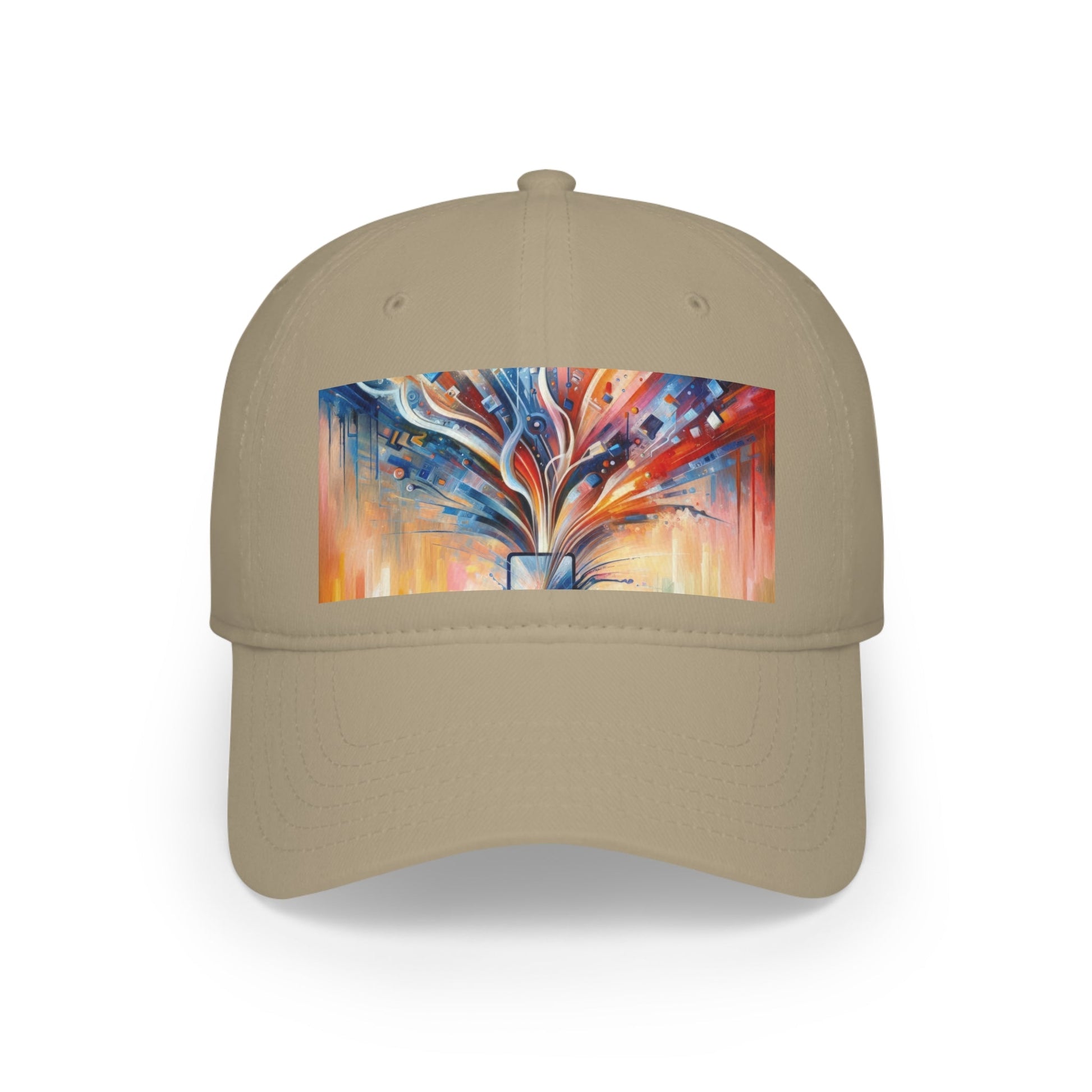 Empowerment Through Technology Low Profile Baseball Cap - ATUH.ART