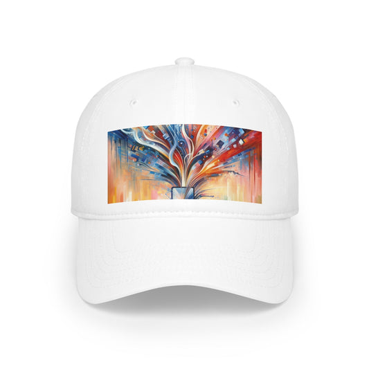 Empowerment Through Technology Low Profile Baseball Cap - ATUH.ART