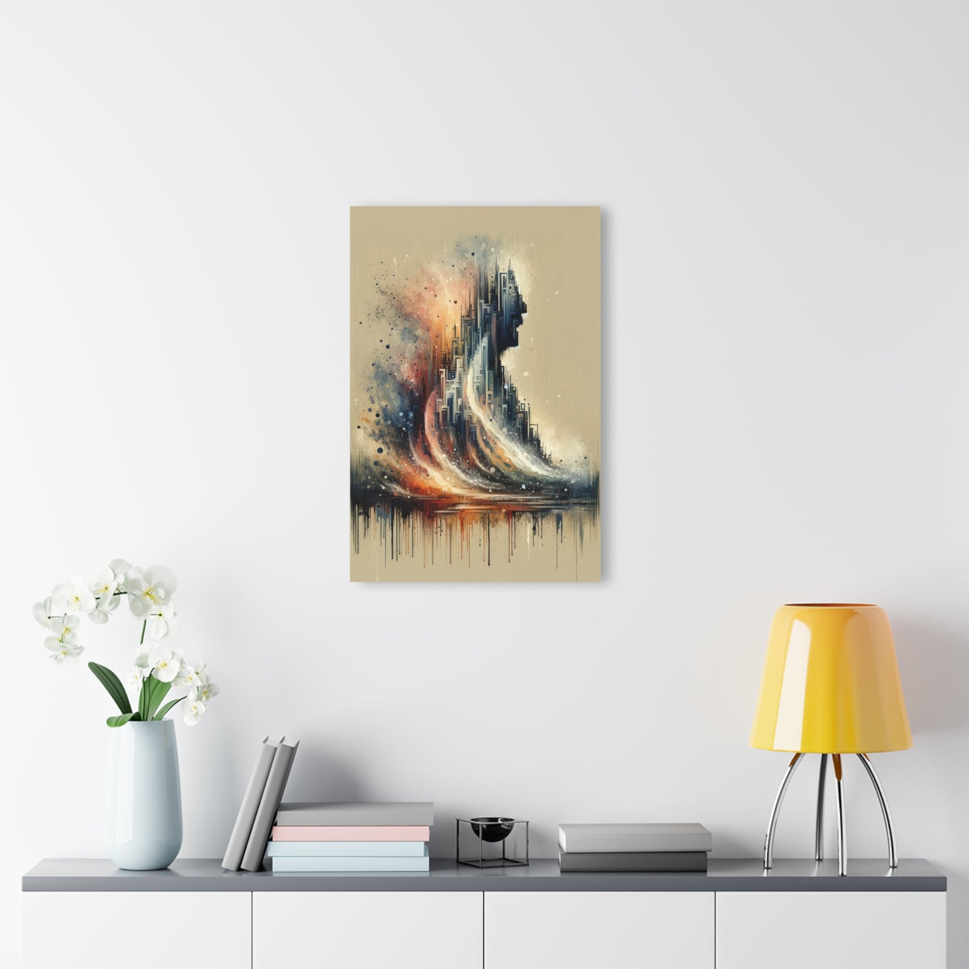 Enduring Echoes Resonance Acrylic Prints (French Cleat Hanging) - ATUH.ART