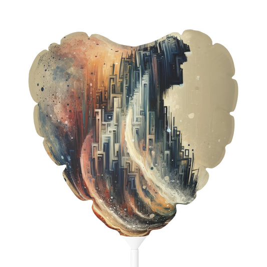 Enduring Echoes Resonance Balloon (Round and Heart-shaped), 11" - ATUH.ART