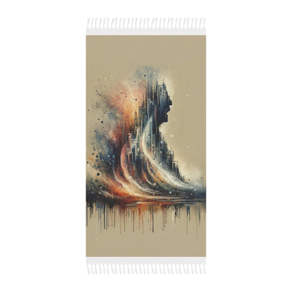 Enduring Echoes Resonance Boho Beach Cloth - ATUH.ART